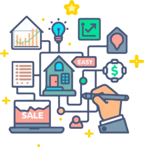 8icons-_2__0005_Layer-7 A set of eight icons representing various services or features related to selling homes.