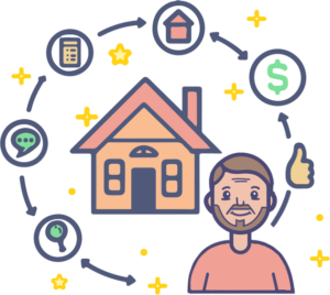 Easy-Sale-Icon (1) An icon symbolizing an easy and streamlined home selling process.