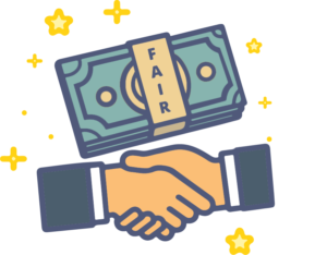 fair cash Hand holding cash, symbolizing a fair cash offer for selling a house.